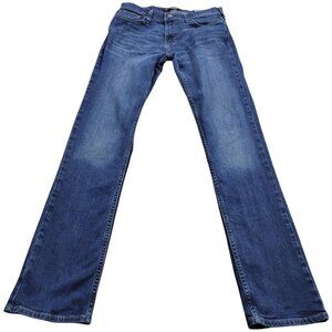 Hollister Jeans Mens 30x34 Straight Dark Wash Slim Denim
